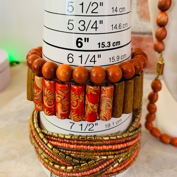 ❤️#6 Handcrafted Necklace and Bracelet Set - Picture 6 of 8